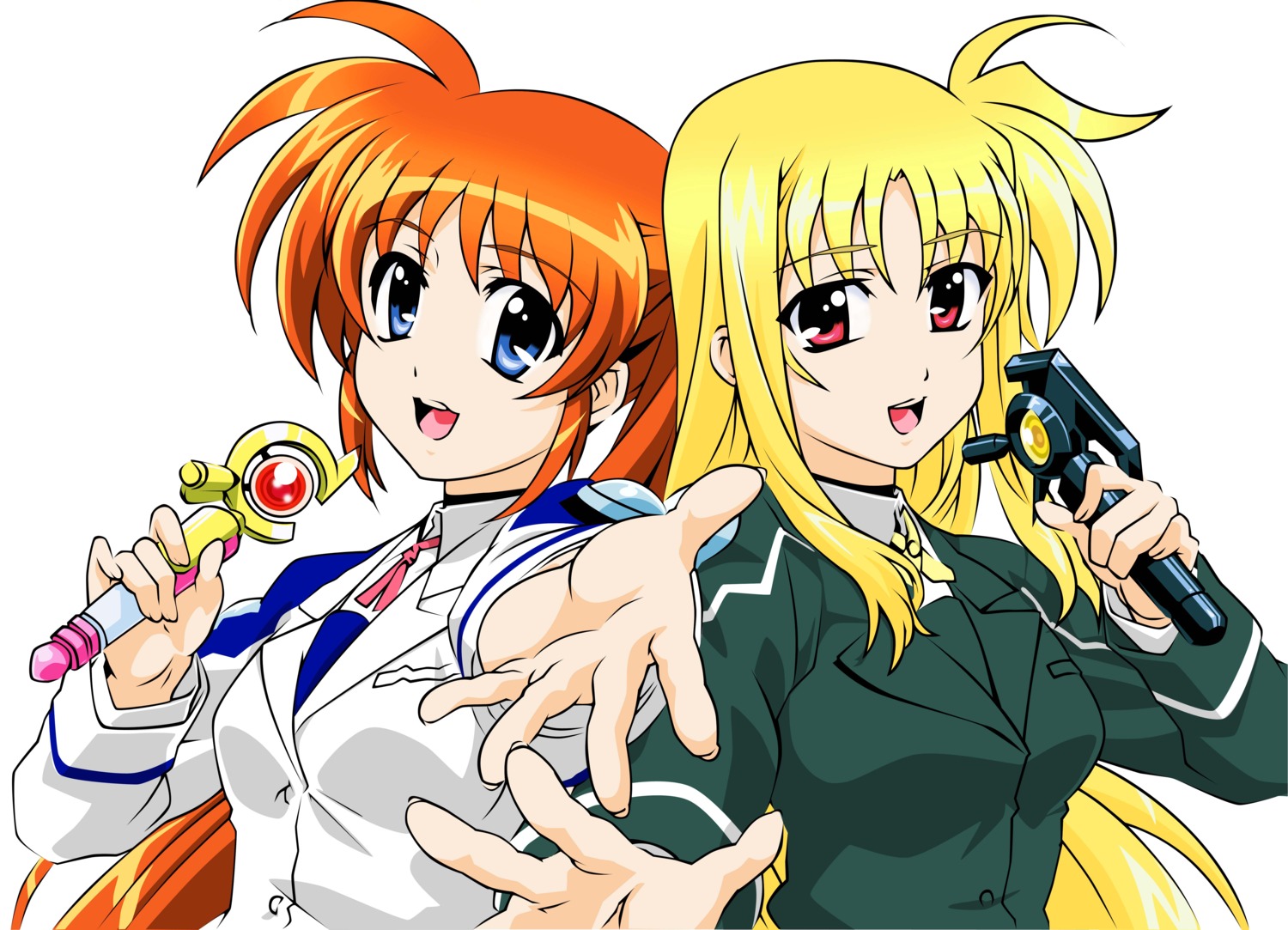 fate_testarossa mahou_shoujo_lyrical_nanoha mahou_shoujo_lyrical_nanoha_strikers takamachi_nanoha