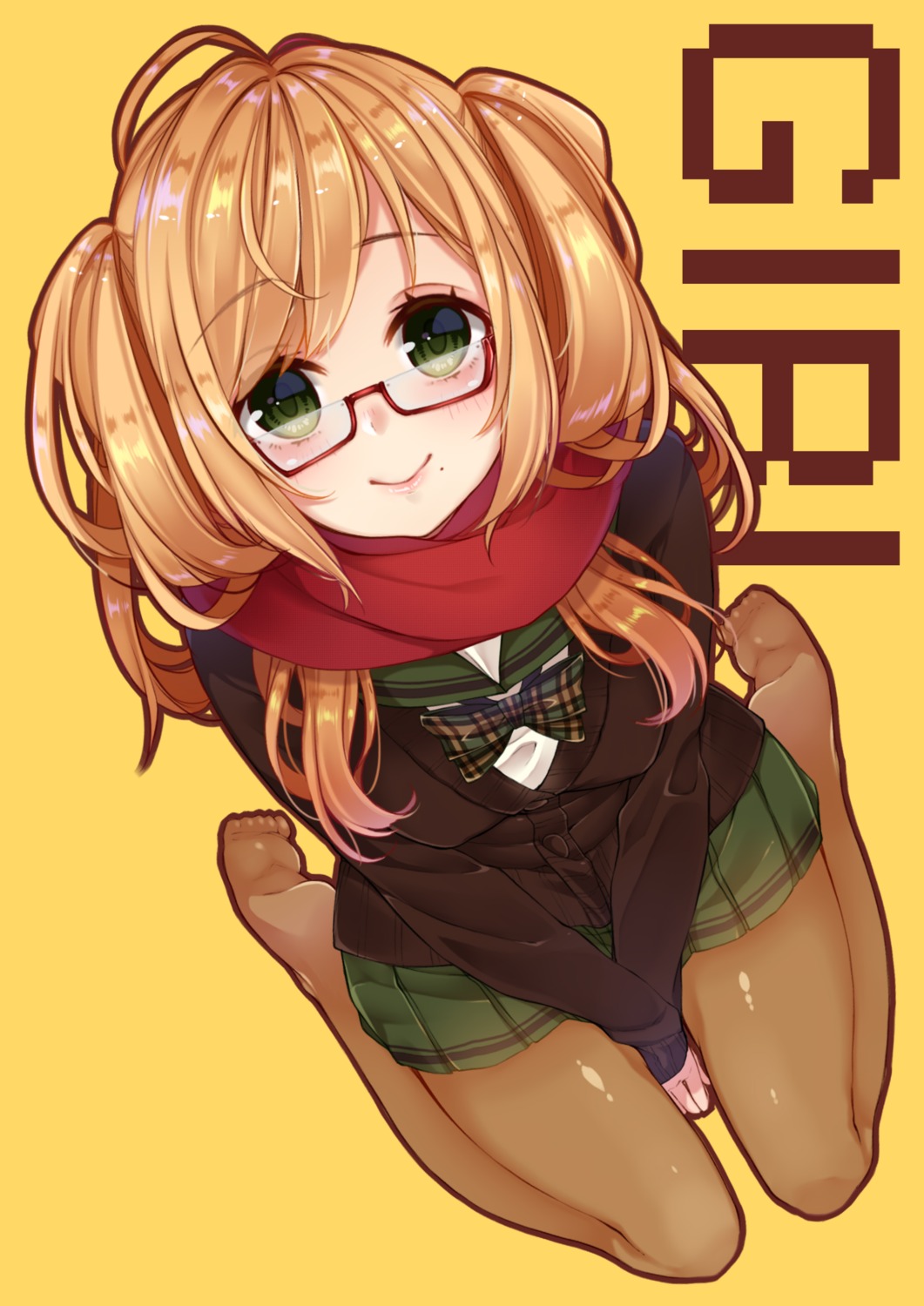 megane pantyhose seifuku sherypton sweater