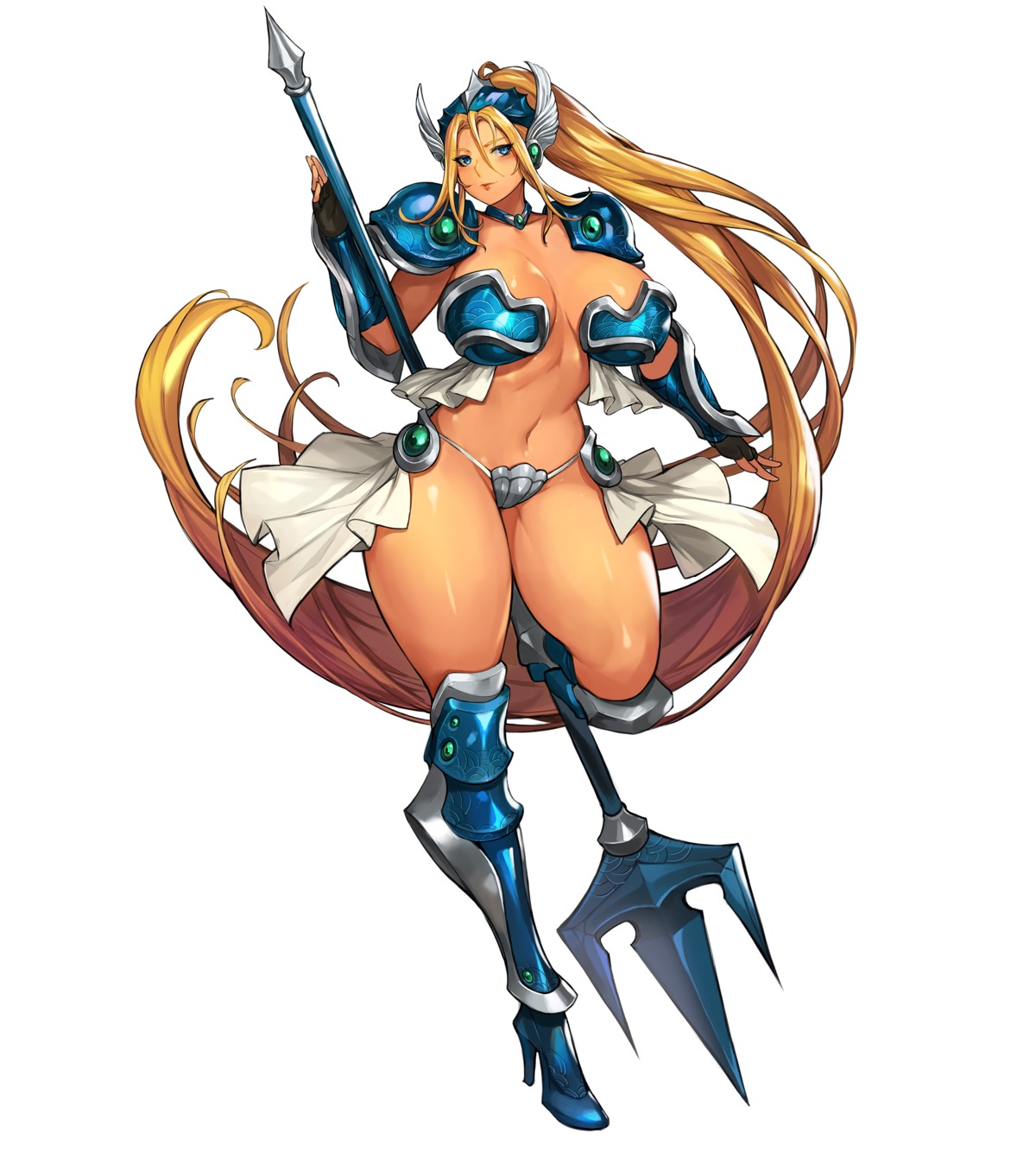 armor bikini_armor gurimjang heels weapon