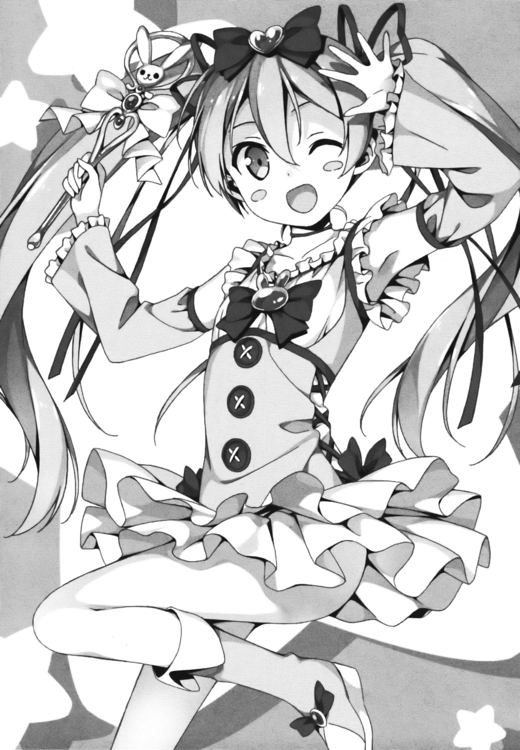 emanuela_pollarola hentai_ouji_to_warawanai_neko kantoku monochrome