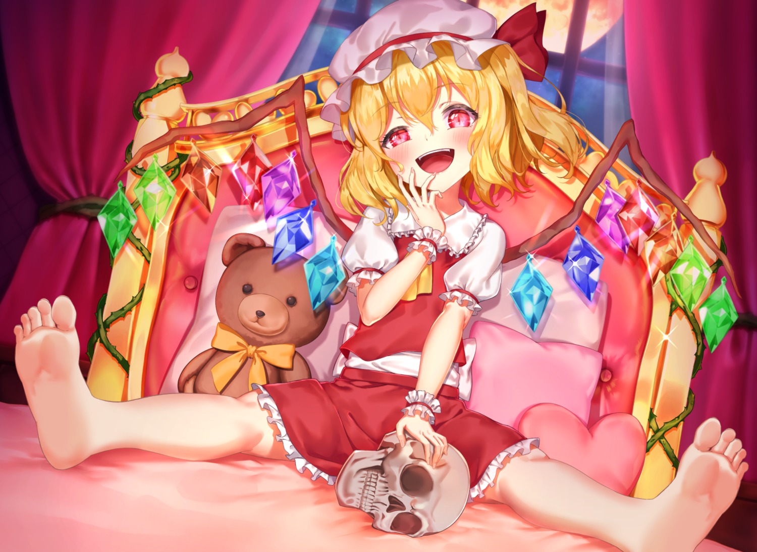 feet flandre_scarlet hachinatsu touhou