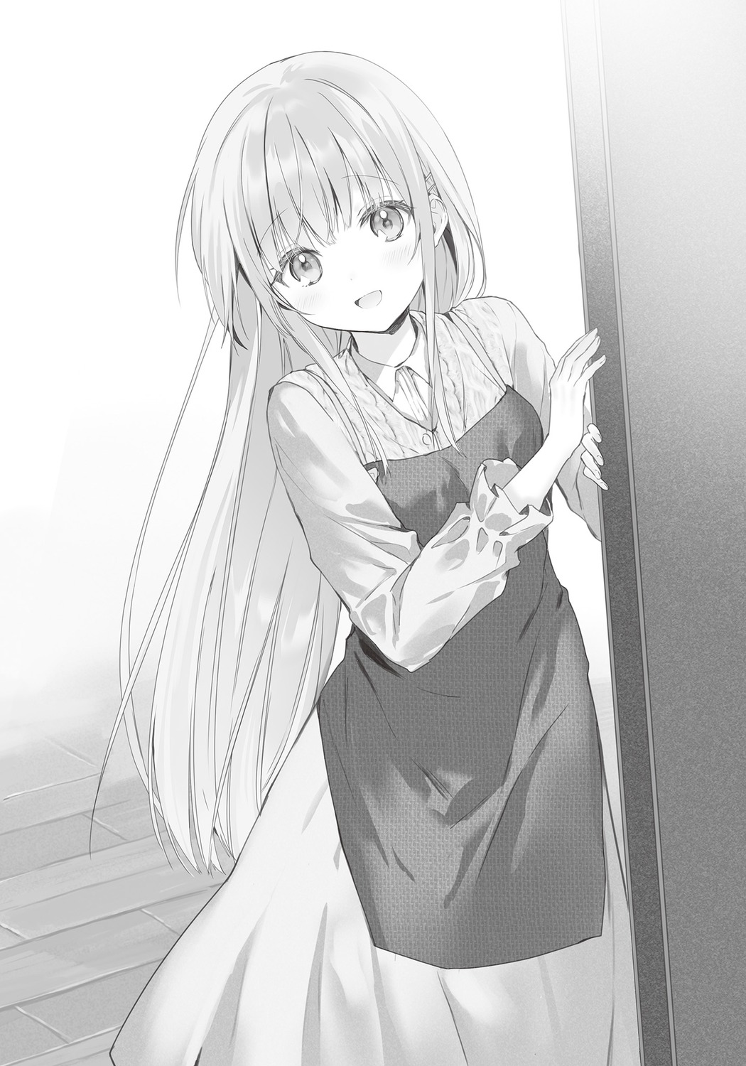 hanekoto monochrome otonari_no_tenshi-sama_ni_itsunomanika_dame_ningen_ni_sareteita_ken shiina_mahiru