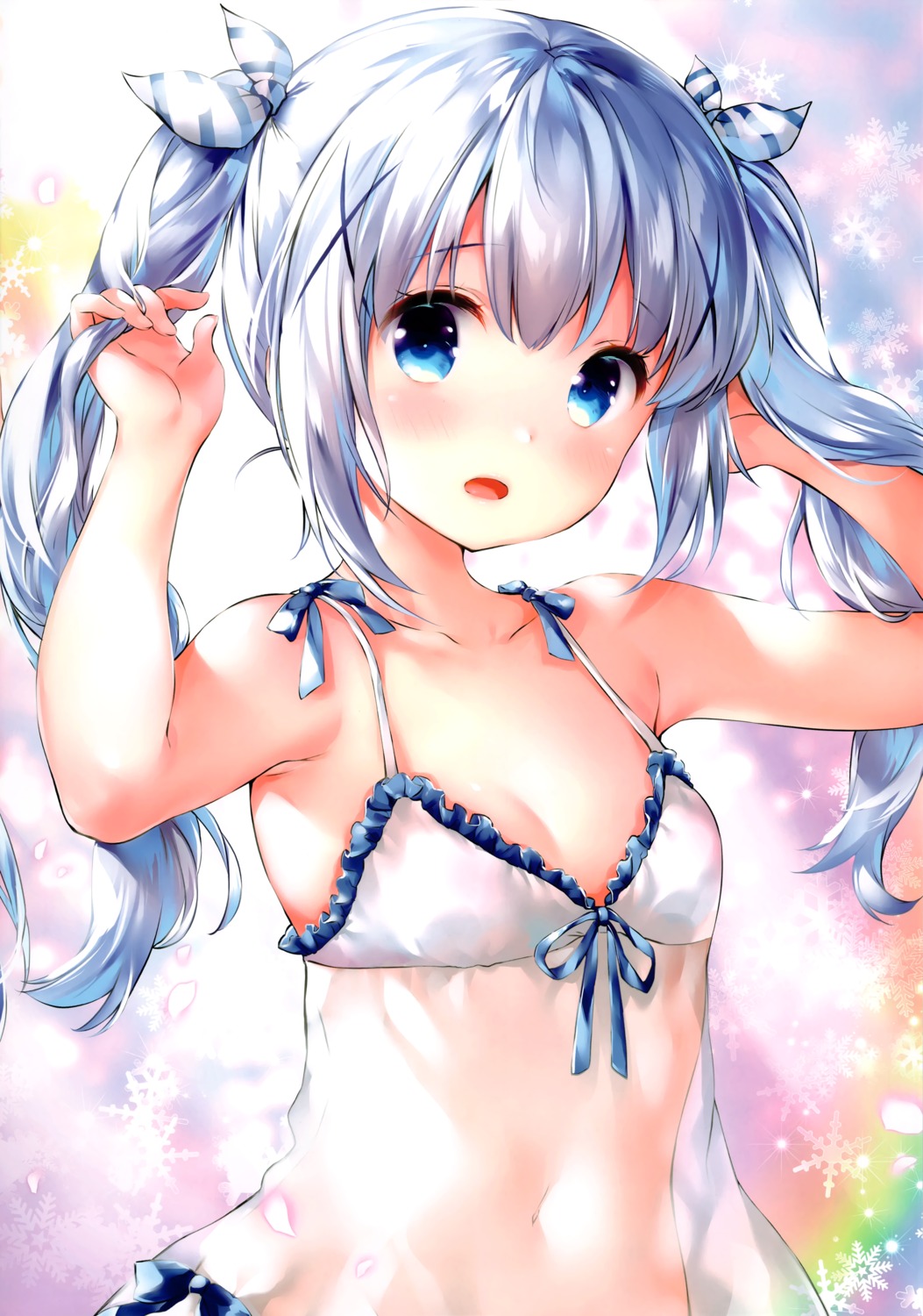 chiyingzai gochuumon_wa_usagi_desu_ka? kafuu_chino lingerie loli see_through yuukai_kinshi