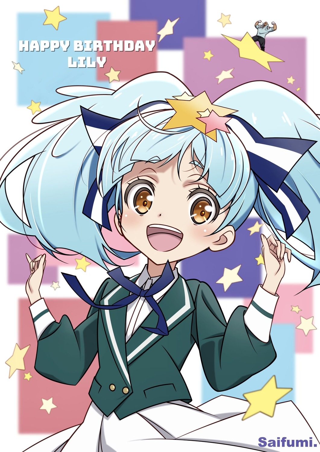 go_takeo hoshikawa_lily sai_fumihide seifuku zombieland_saga