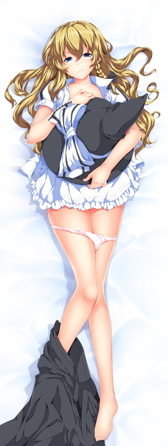 kirisame_marisa panty_pull tosh touhou