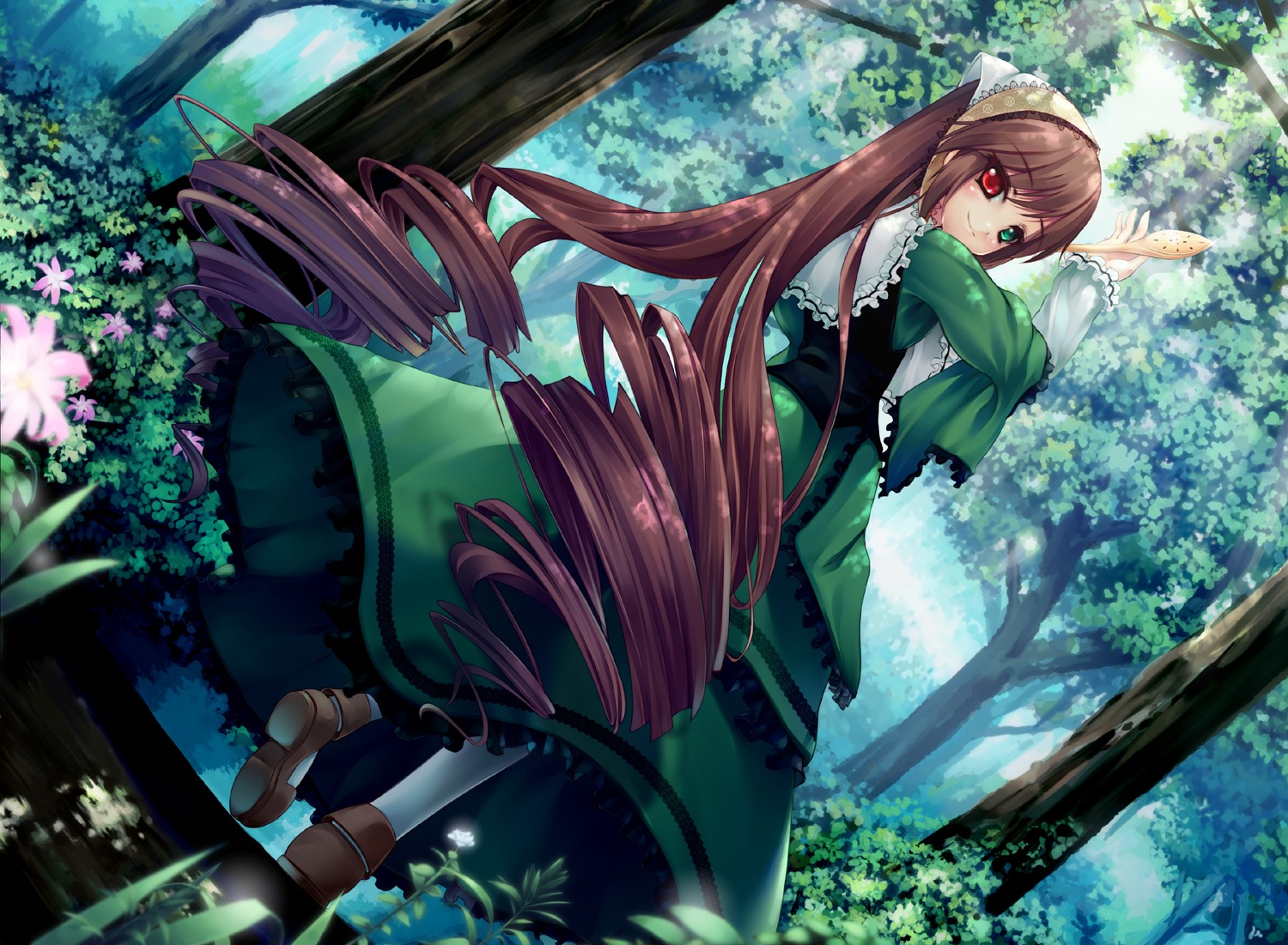 asa_(swallowtail) heterochromia lolita_fashion rozen_maiden suiseiseki