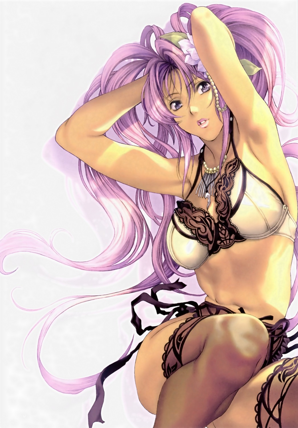 bra garter_belt homare overfiltered thighhighs