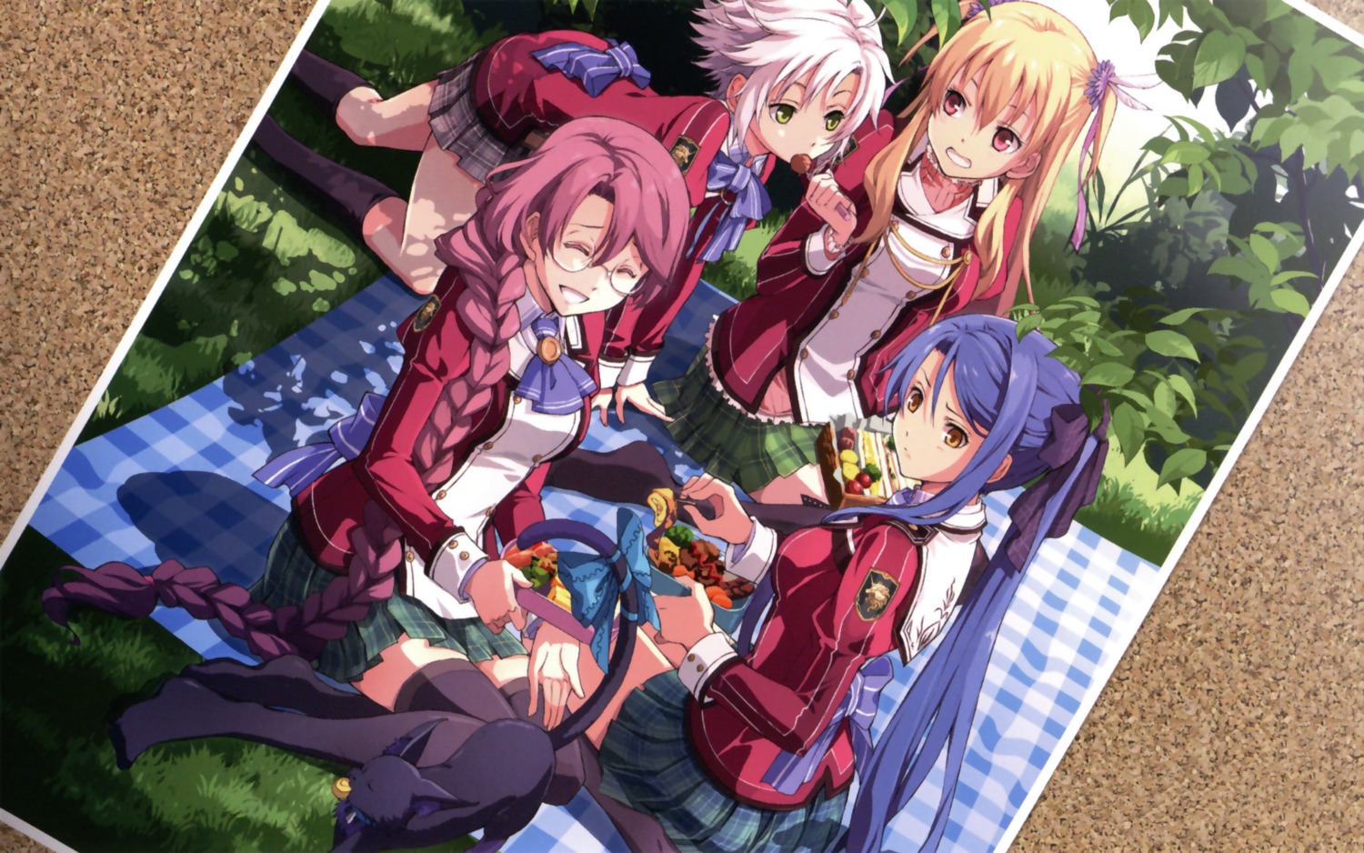 alisa_reinford eiyuu_densetsu eiyuu_densetsu:_sen_no_kiseki emma_millstein enami_katsumi falcom fie_claussell laura_s_arseid megane seifuku