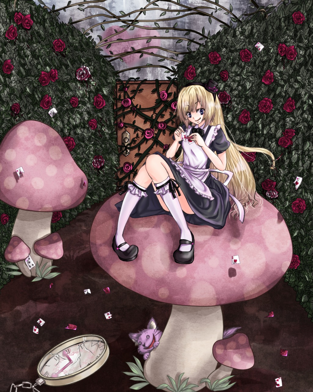 alice alice_in_wonderland dress teima