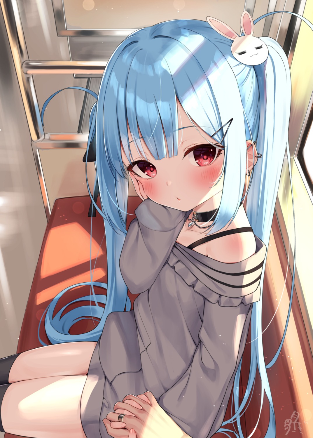 bra loli thighhighs tsuki_usagi