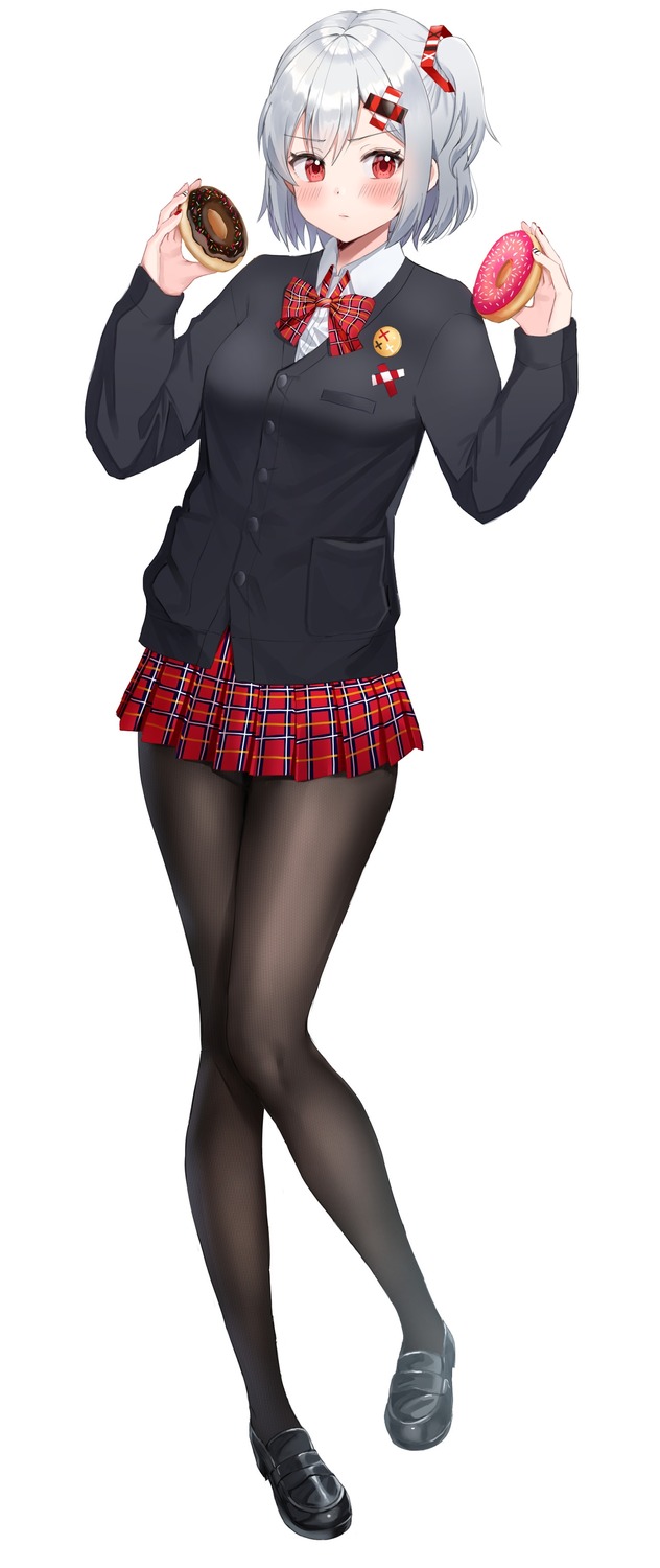 kubong pantyhose seifuku sweater