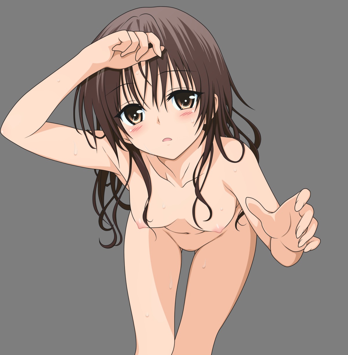 loli naked nipples shige_(moe-ren.net) to_love_ru transparent_png vector_trace yuuki_mikan