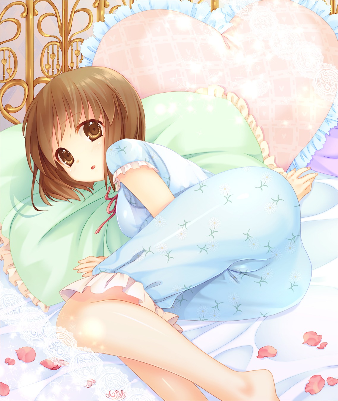 hagiwara_yukiho hiiron pajama the_idolm@ster