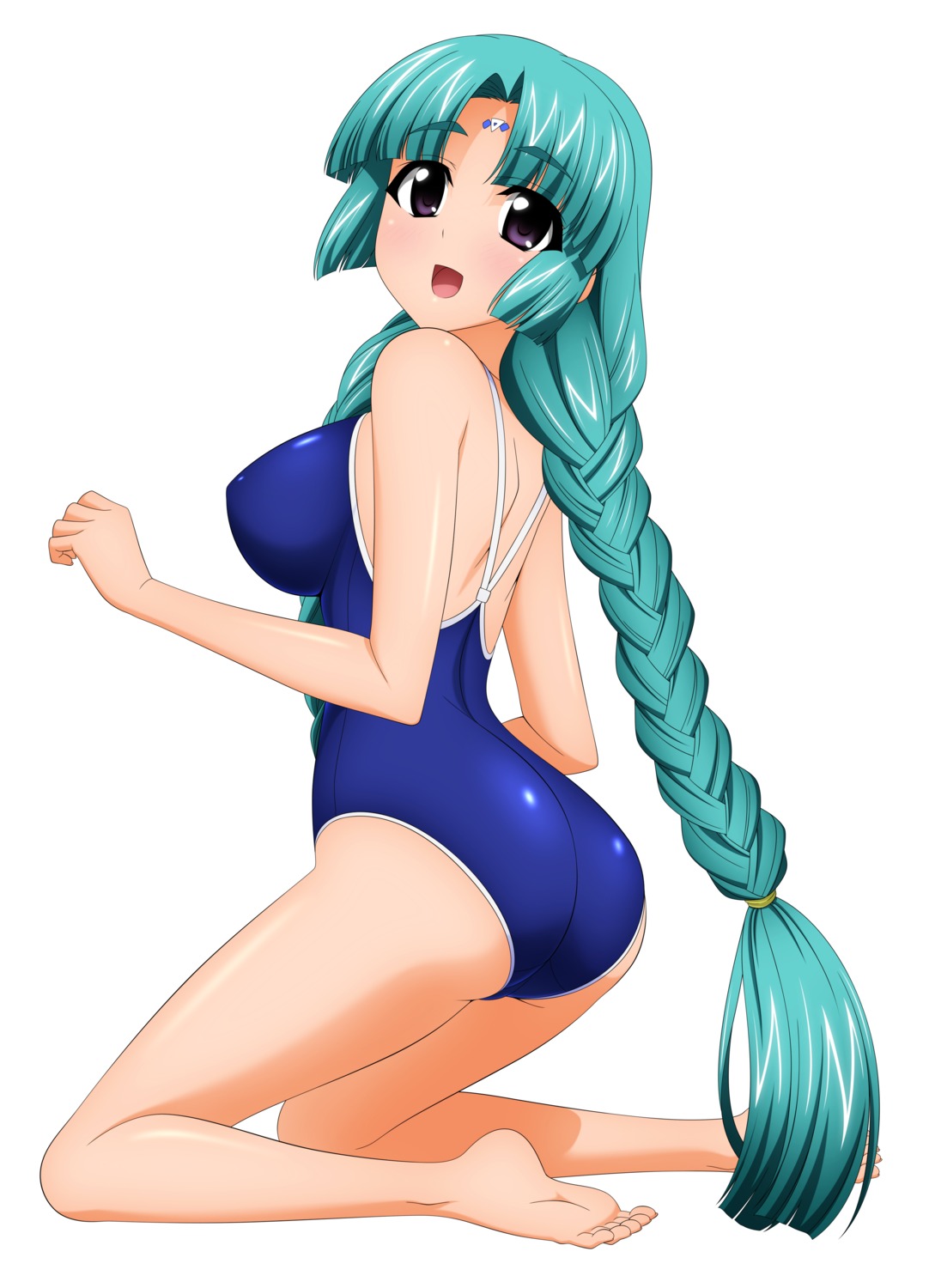 ass canal_volphied lost_universe over_drive school_swimsuit swimsuits wave_ride