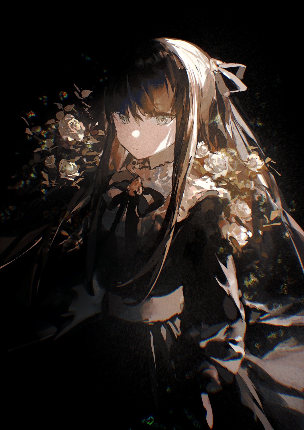 arcaea dress gothic_lolita lobelia_(saclia) lolita_fashion tairitsu_(arcaea)