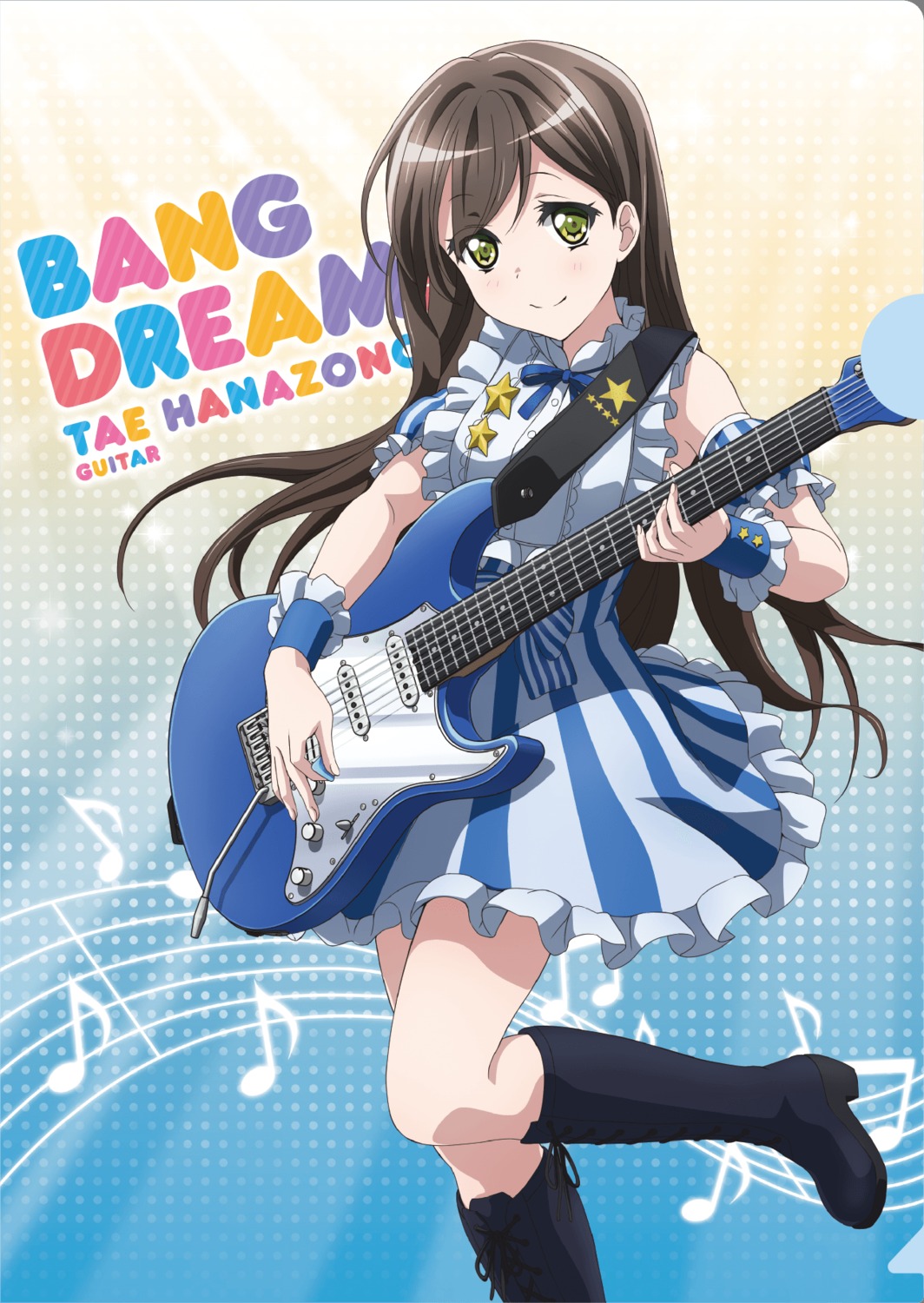 bang_dream! guitar hanazono_tae heels tagme
