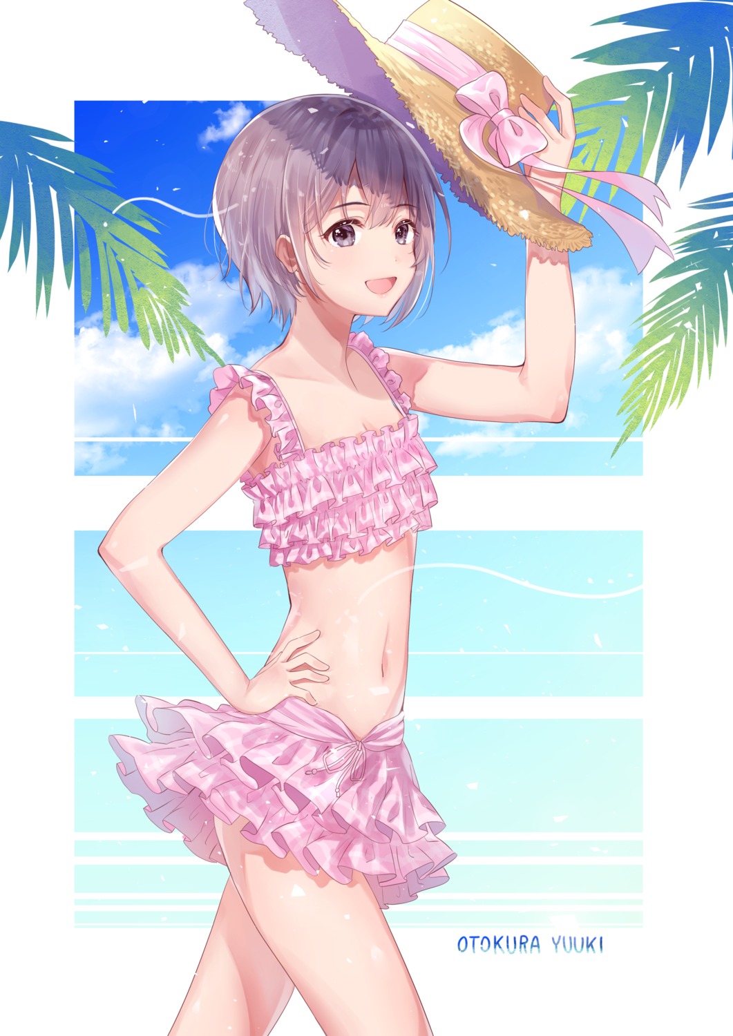 bikini hachako otokura_yuuki swimsuits the_idolm@ster the_idolm@ster_cinderella_girls