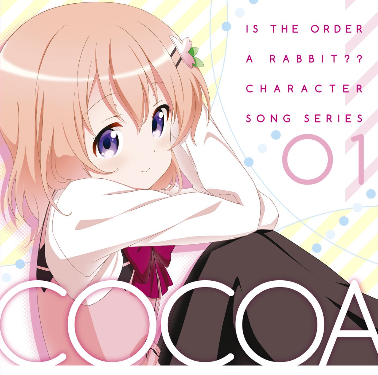 disc_cover gochuumon_wa_usagi_desu_ka? hoto_cocoa uniform waitress