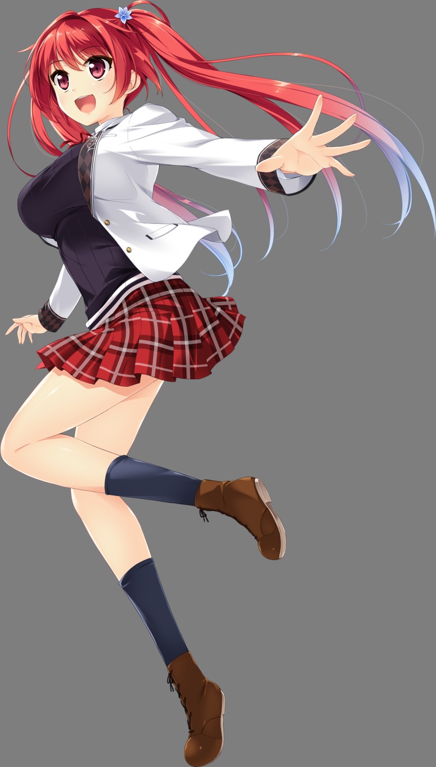 houkiboshi_hikari miagete_goran_yozora_no_hoshi_wo pulltop seifuku transparent_png yashima_takahiro