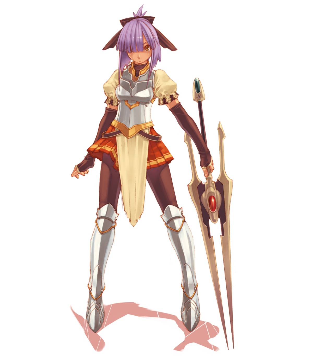 armor hirano_katsuyuki idea_factory nora-nora pantyhose spectral_souls spectral_souls_ii sword thighhighs