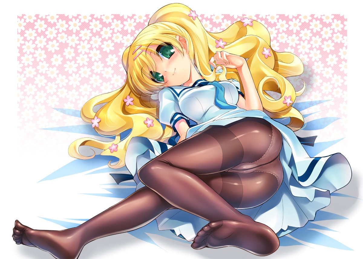 cordelia_glauca feet pantsu pantyhose sorimura_youji tantei_opera_milky_holmes