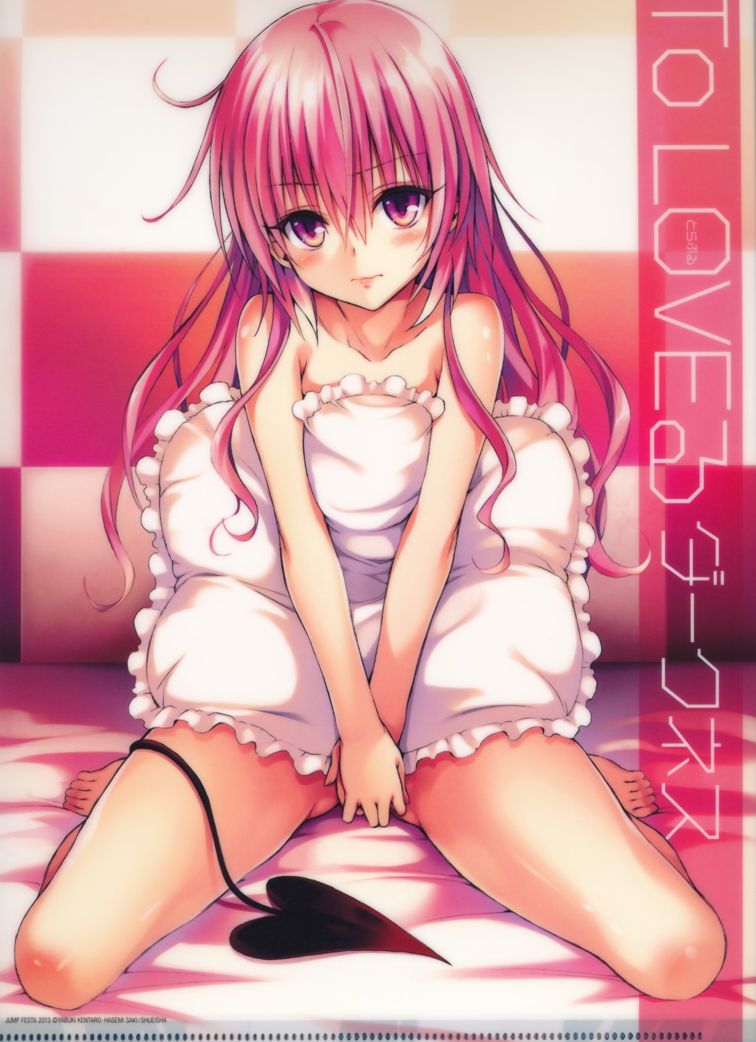 naked nana_asta_deviluke tail to_love_ru to_love_ru_darkness yabuki_kentarou