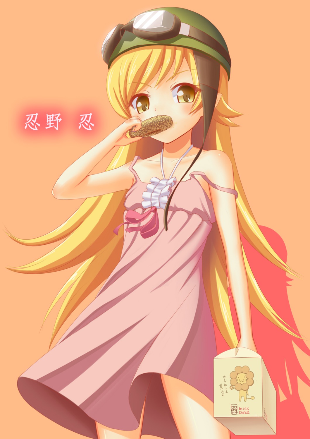 bakemonogatari dress monogatari_(series) nisemonogatari oshino_shinobu