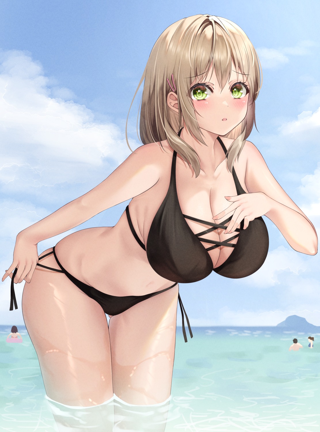 ayakura_maki bikini swimsuits