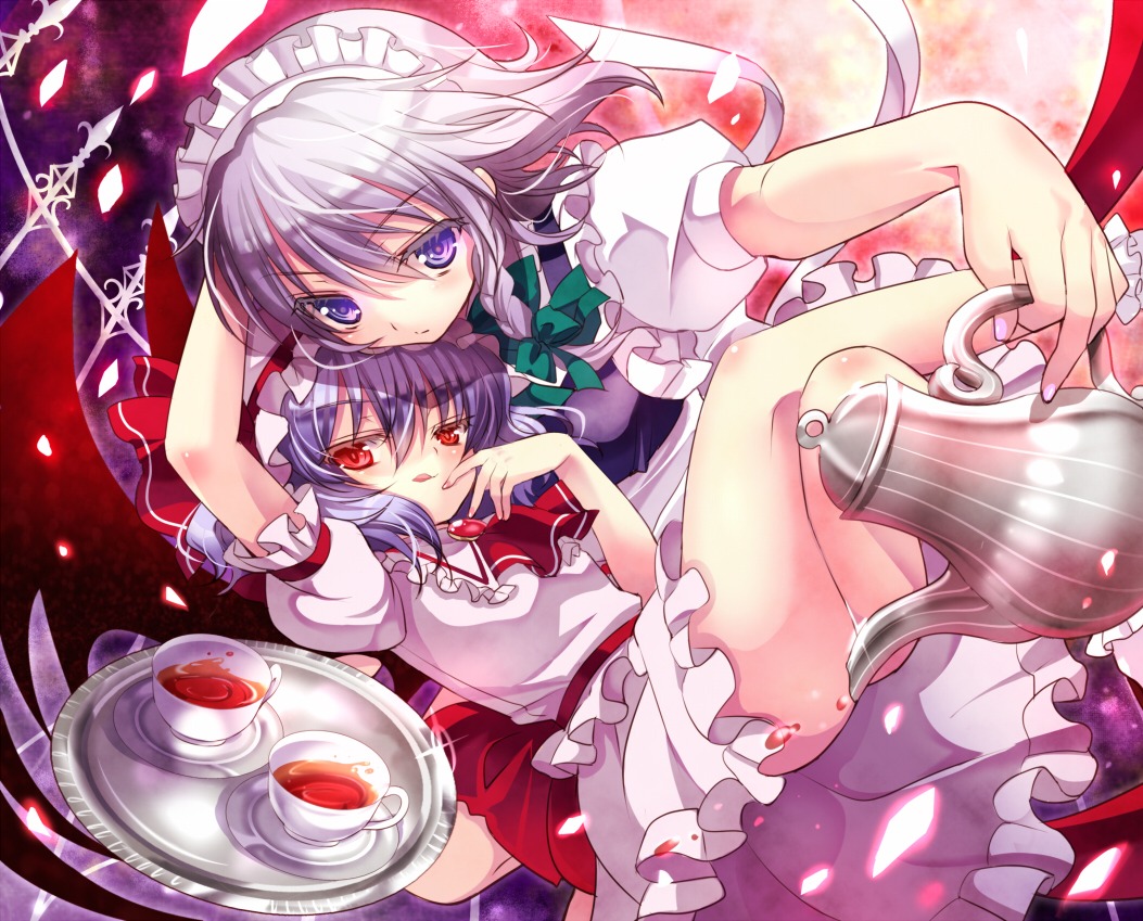 chimochi izayoi_sakuya remilia_scarlet touhou