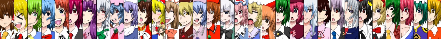 aki_shizuha alice_margatroid chen cirno daiyousei hakurei_reimu hong_meiling ibuki_suika inaba_tewi izayoi_sakuya kamishirasawa_keine kazami_yuuka koakuma konpaku_youmu letty_whiterock lily_white lunasa_prismriver lyrica_prismriver medicine_melancholy merlin_prismriver mystia_lorelei onozuka_komachi patchouli_knowledge reisen_udongein_inaba remilia_scarlet rumia saigyouji_yuyuko shameimaru_aya shanghai_doll shikieiki_yamaxanadu ten-katsu touhou wriggle_nightbug yagokoro_eirin yakumo_ran