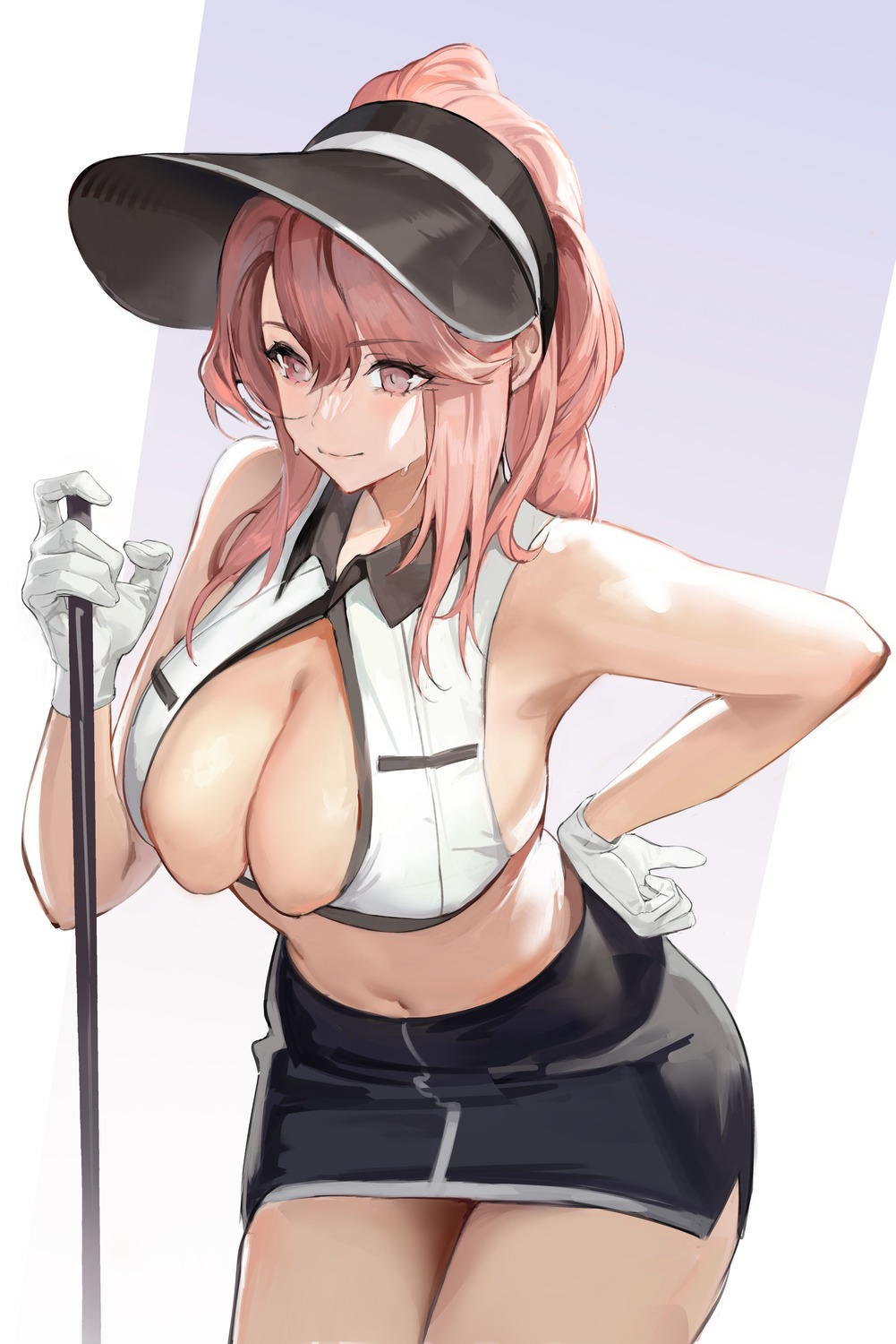 azur_lane clemenceau_(azur_lane) no_bra open_shirt takune019