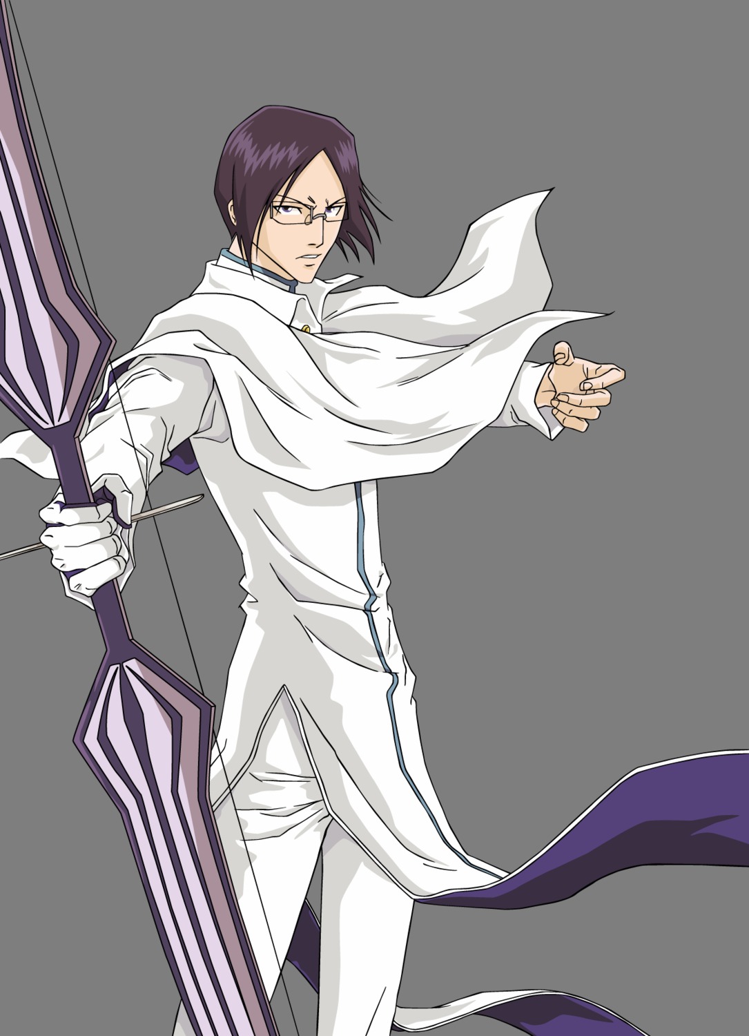 bleach male transparent_png uryuu_ishida vector_trace