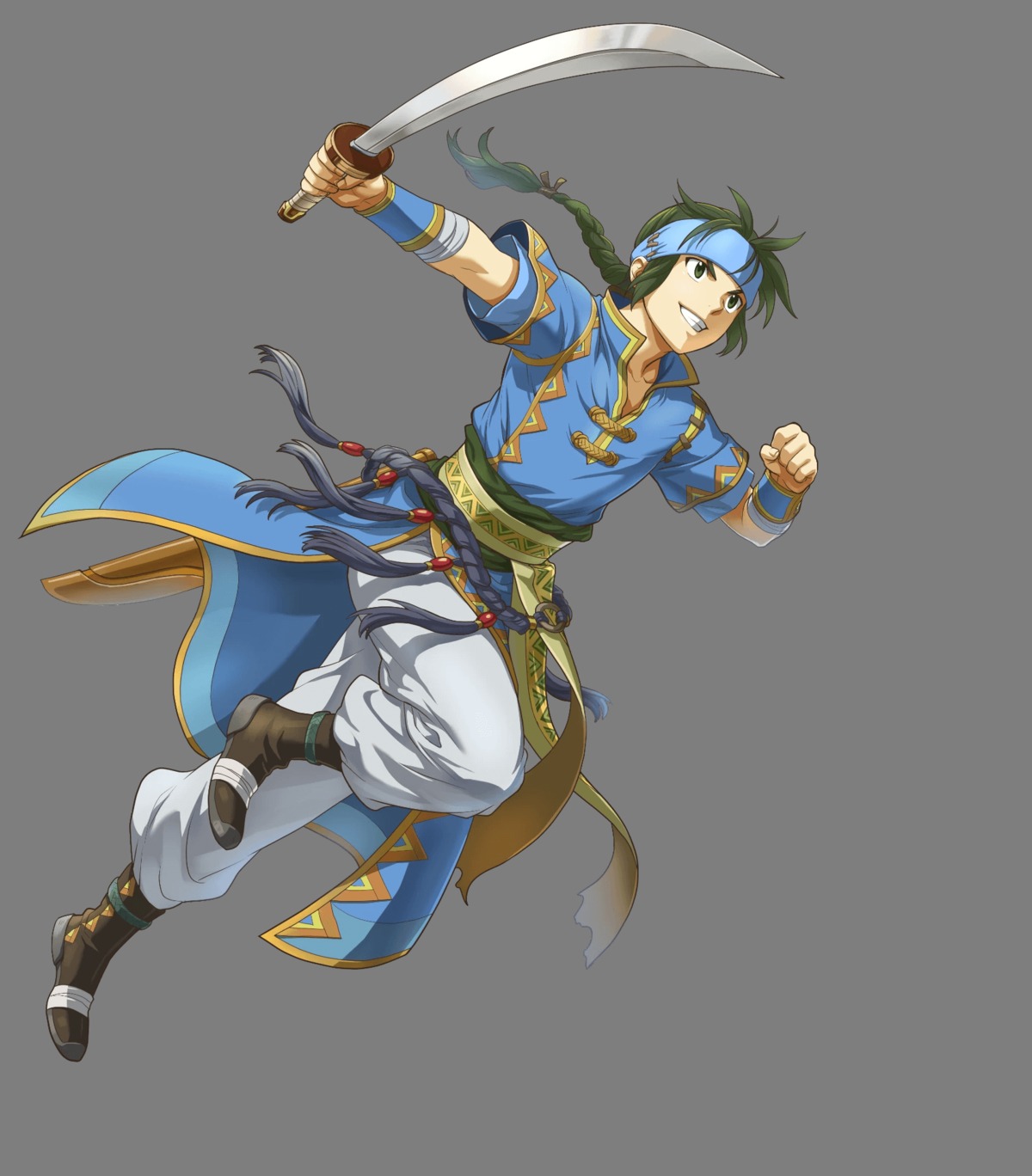 fire_emblem fire_emblem:_seima_no_kouseki guy_(fire_emblem) meka_(otari7902) nintendo sword