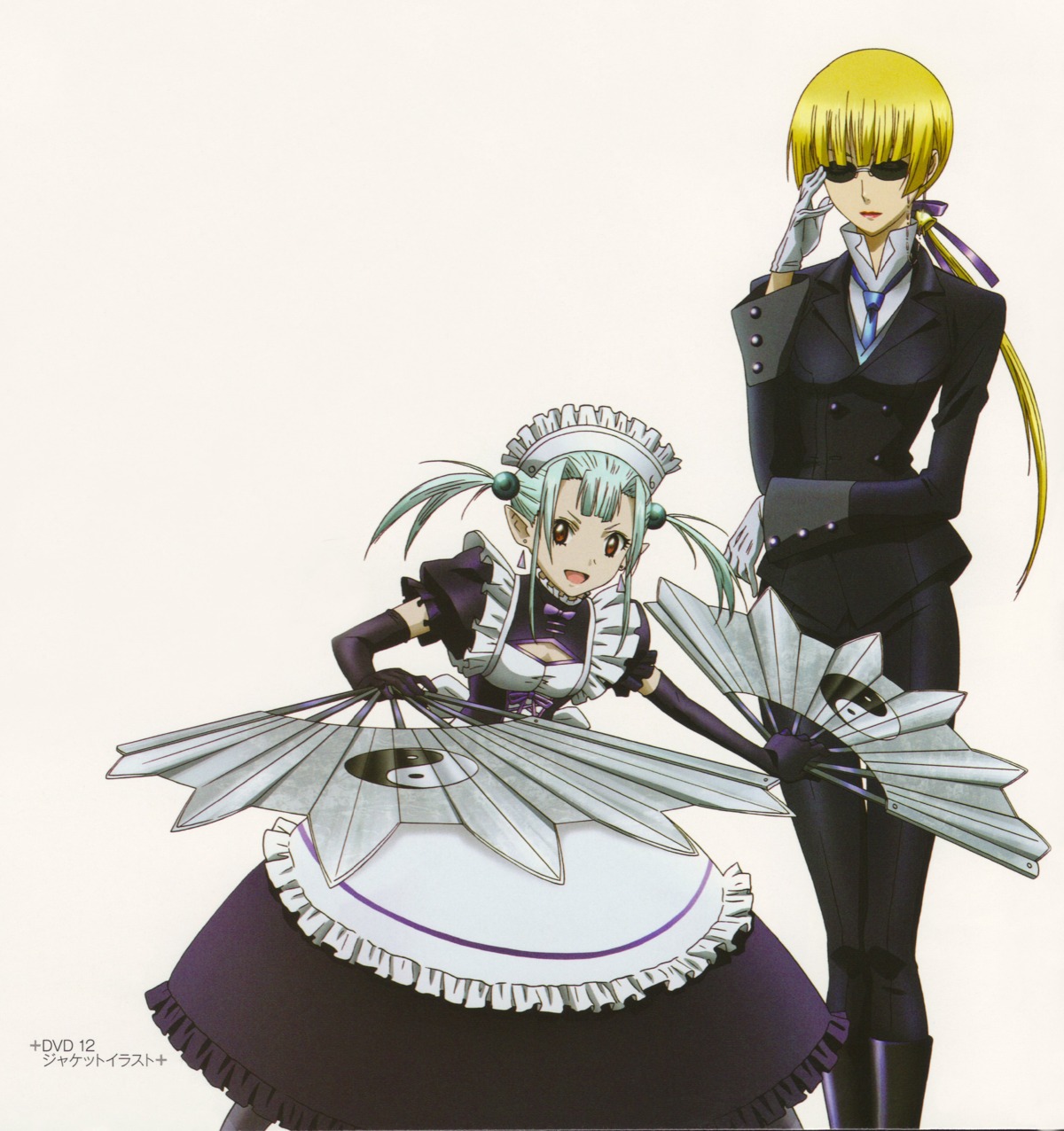 d.gray-man lulu_bell mimi_(d.gray-man)