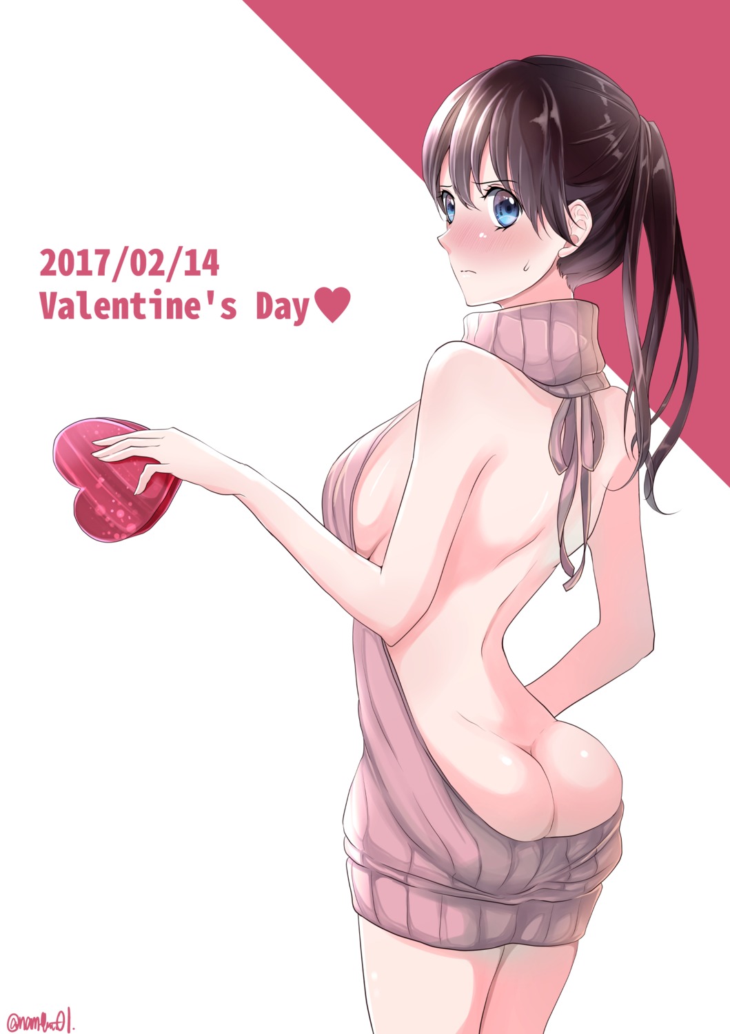 ass nambu_01 no_bra nopan valentine