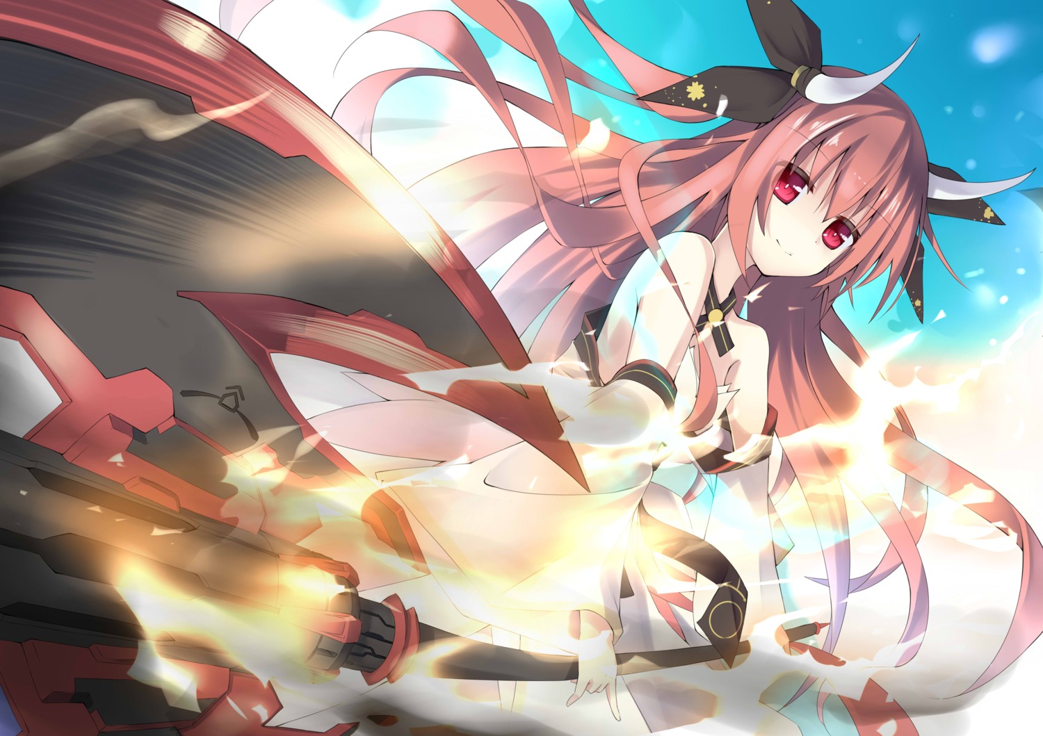 date_a_live itsuka_kotori makadamixa weapon