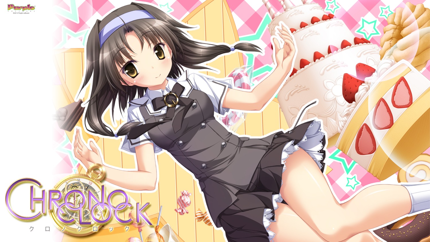 chrono_clock purple_software seifuku suzuki_miu tsukimori_hiro wallpaper