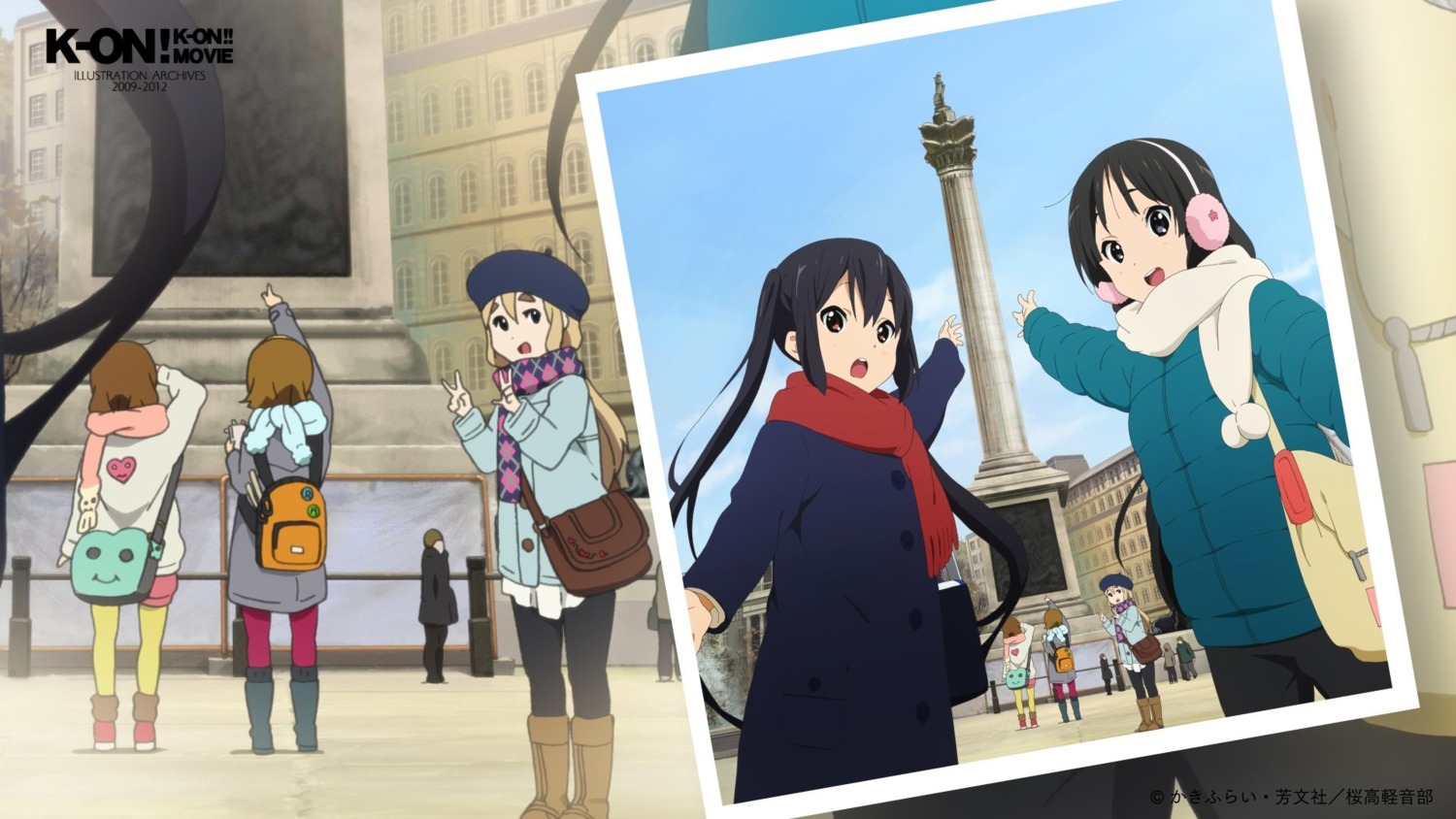 akiyama_mio hirasawa_yui k-on! kotobuki_tsumugi nakano_azusa pantyhose tainaka_ritsu tanigami_maiko wallpaper