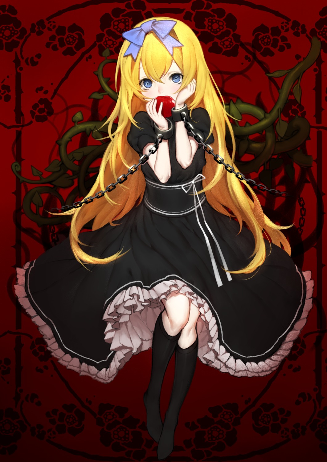 battle_koala bondage dress gothic_lolita lolita_fashion