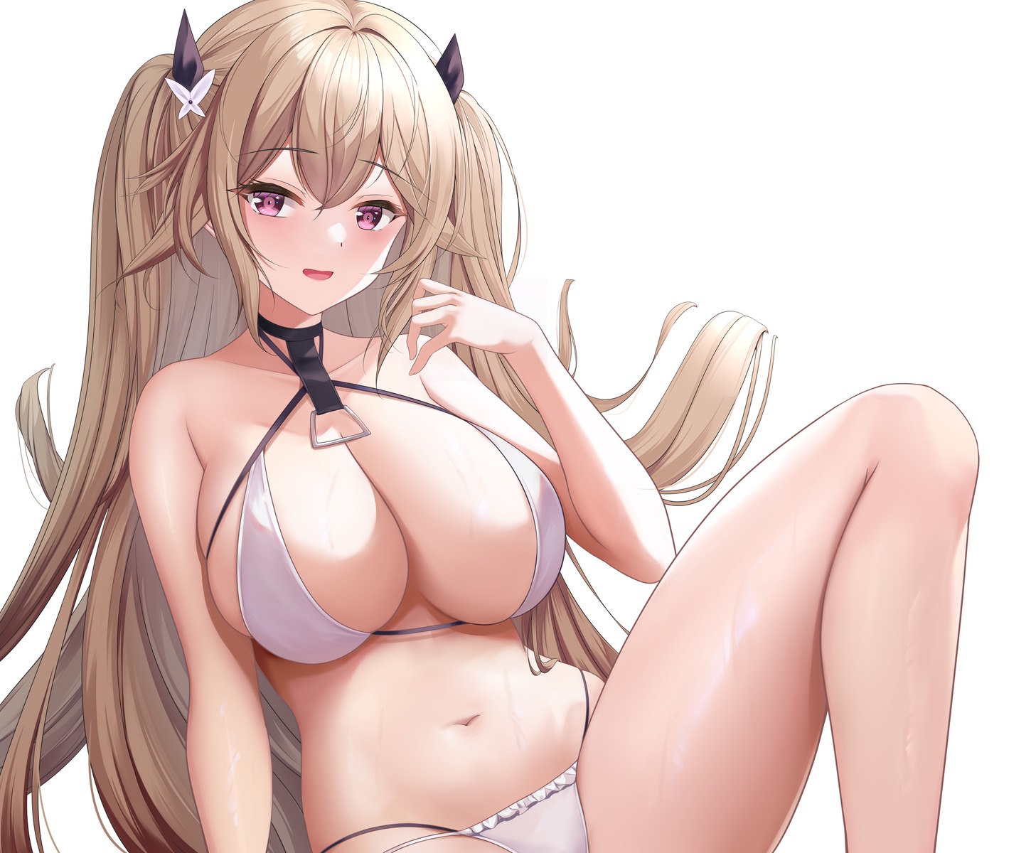 anchorage_(azur_lane) azur_lane bikini shenqi_(toid310) swimsuits