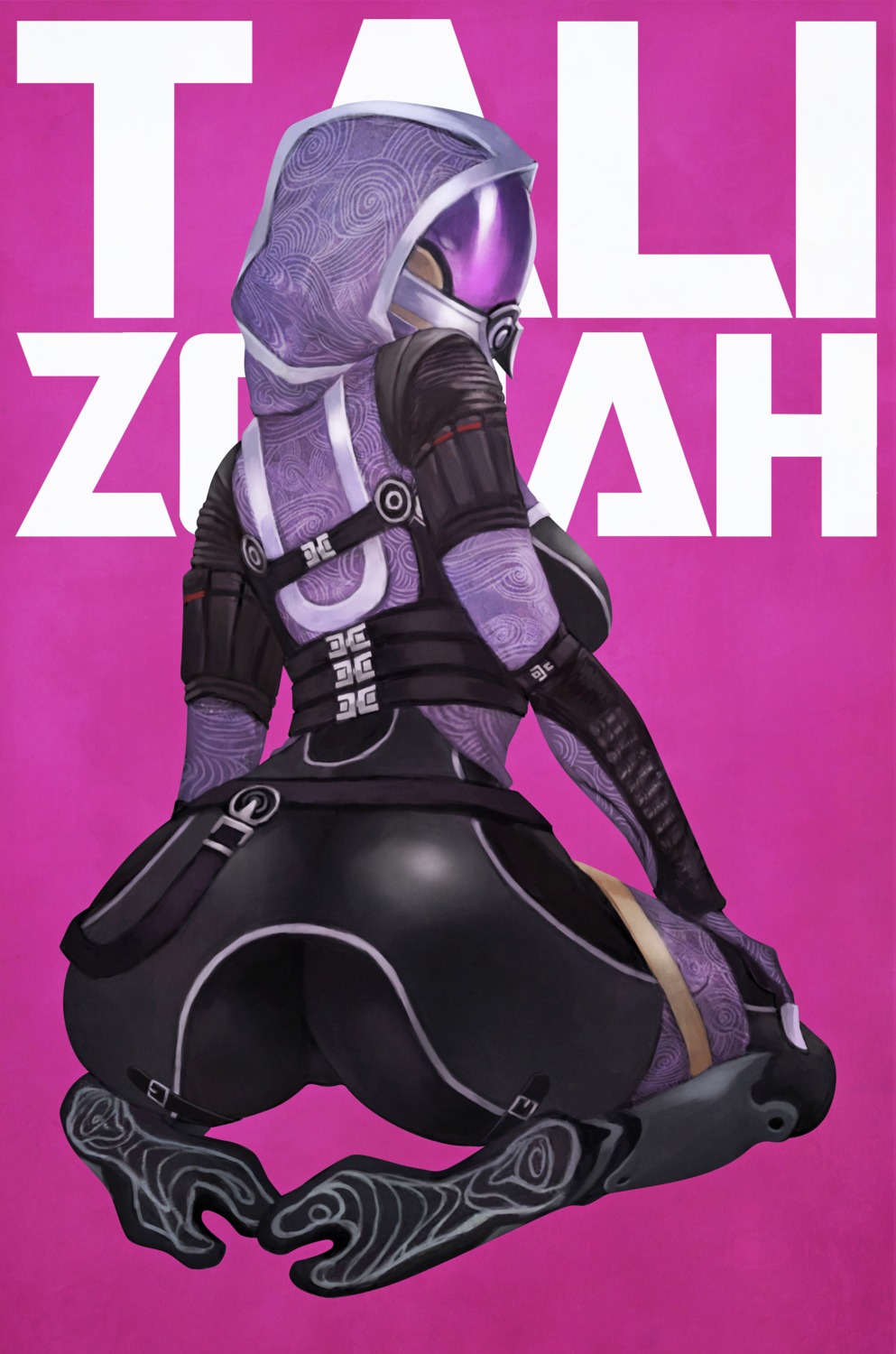 ass bodysuit mass_effect monori_rogue tali'zorah