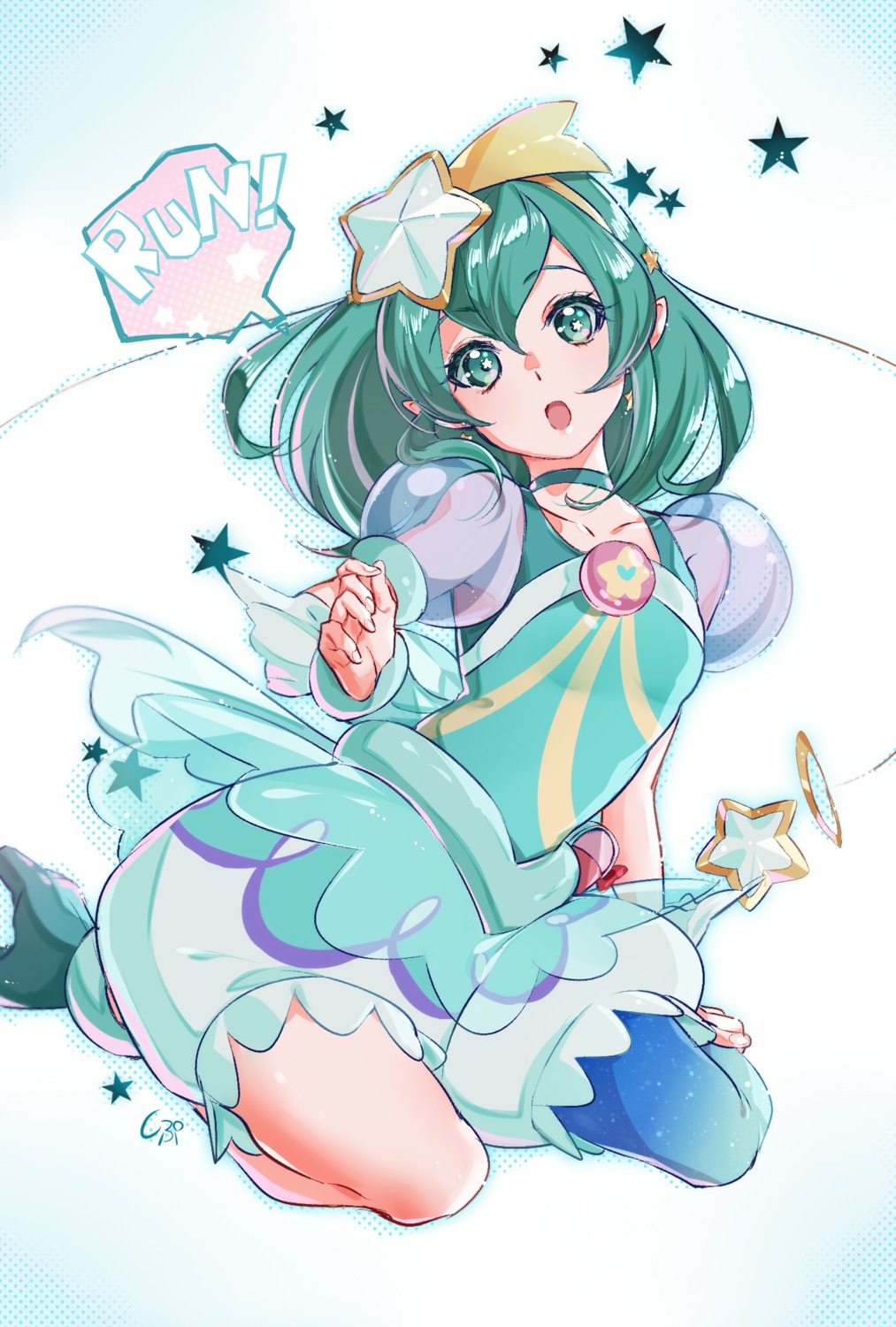 hagoromo_lala precure see_through shipu star_twinkle_precure