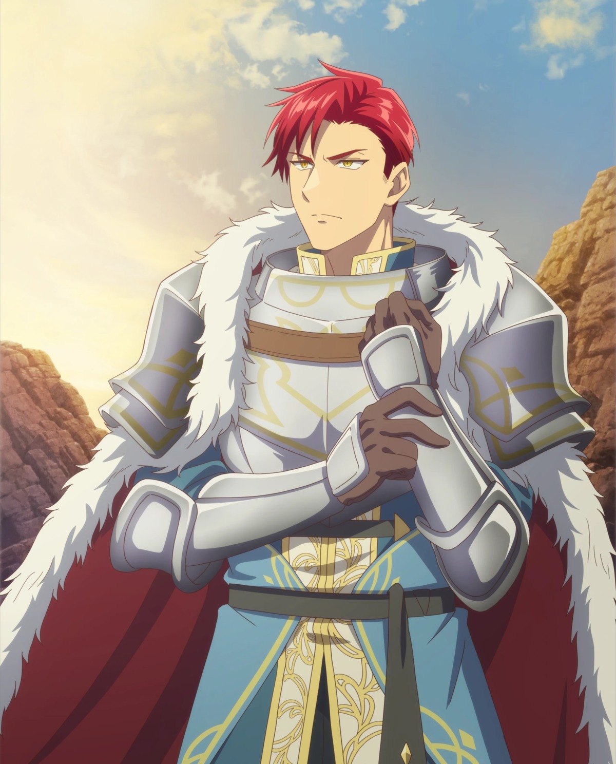 armor edward_ruby_martinez male mujikaku_seijo_wa_kyou_mo_muishiki_ni_chikara_wo_tare_nagasu tagme