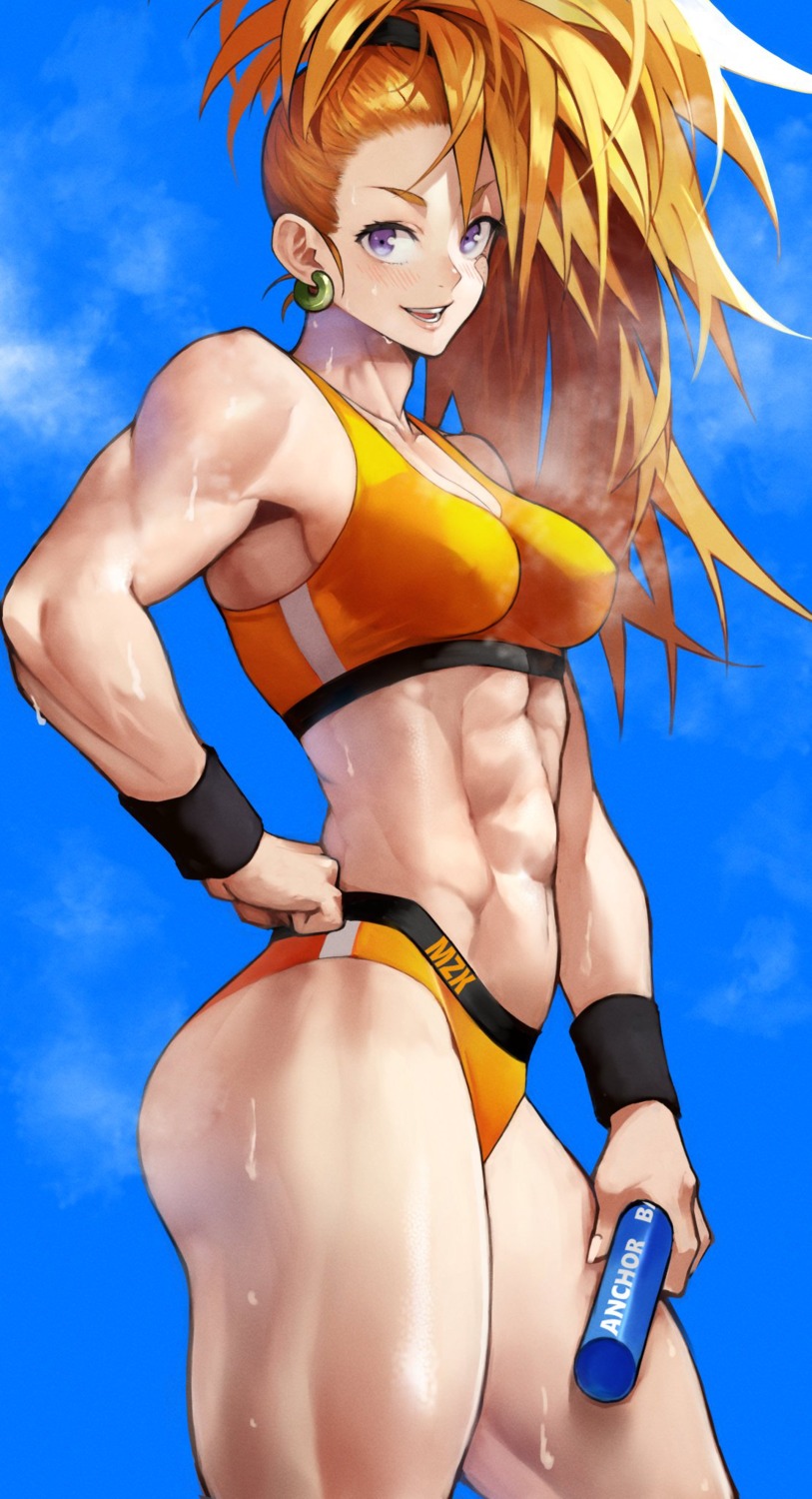 bandaid buruma captain_mizuki cleavage gym_uniform one_punch_man yoshio_(55level)