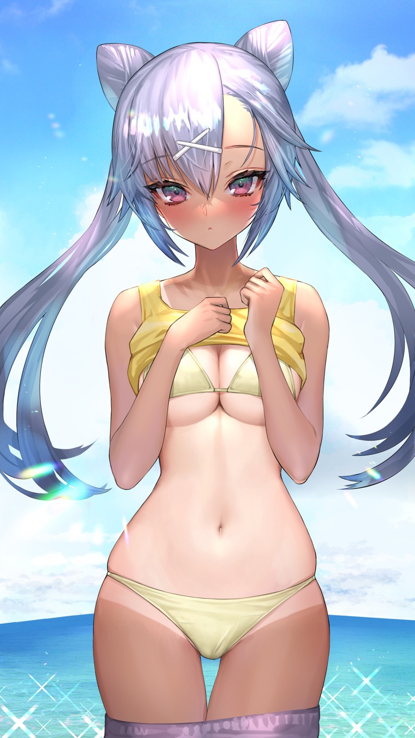 bikini hitowa shirt_lift swimsuits tan_lines