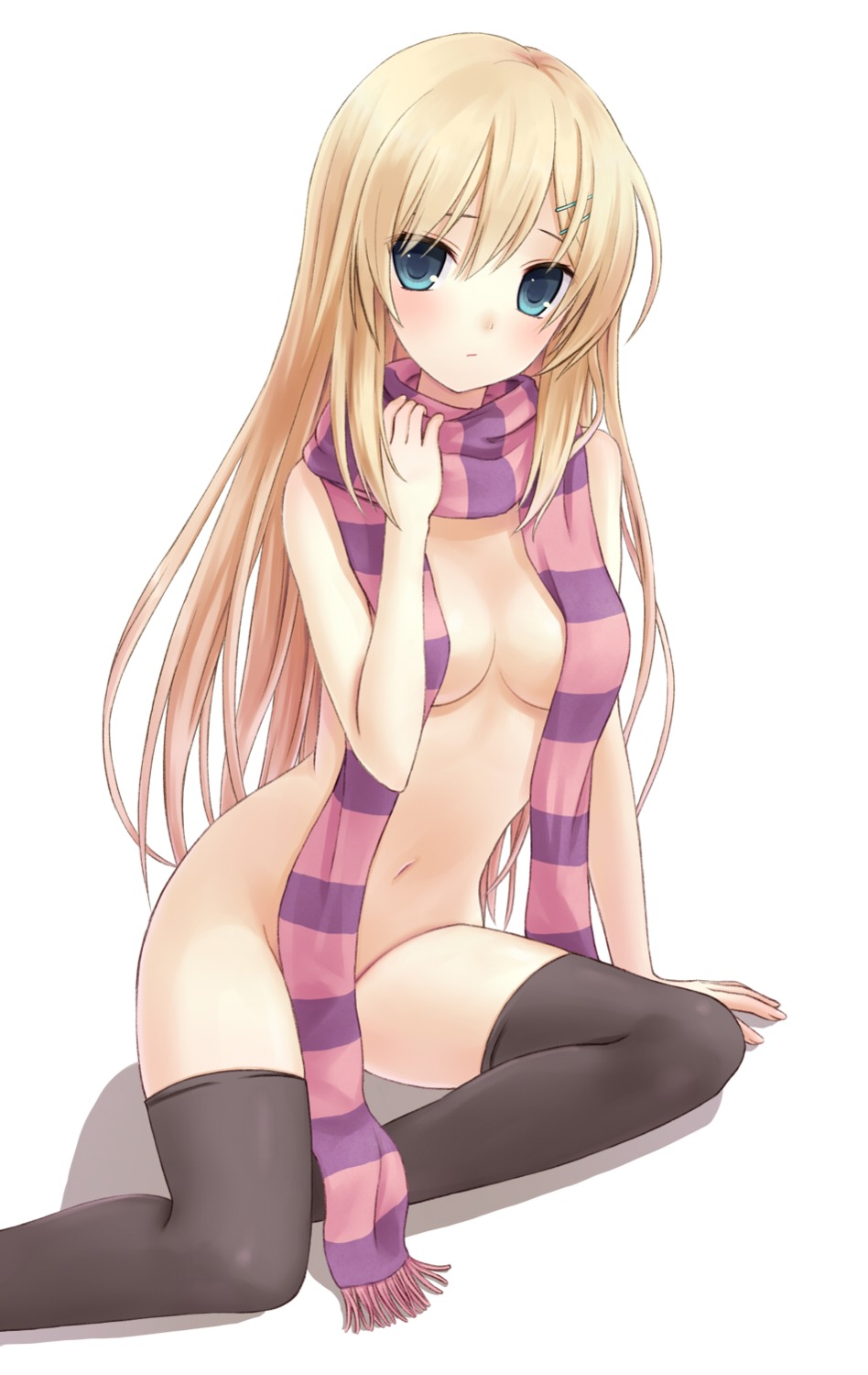 n.g. naked thighhighs