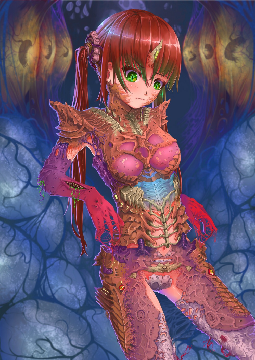 fangxiang_cuoluan guro monster_girl