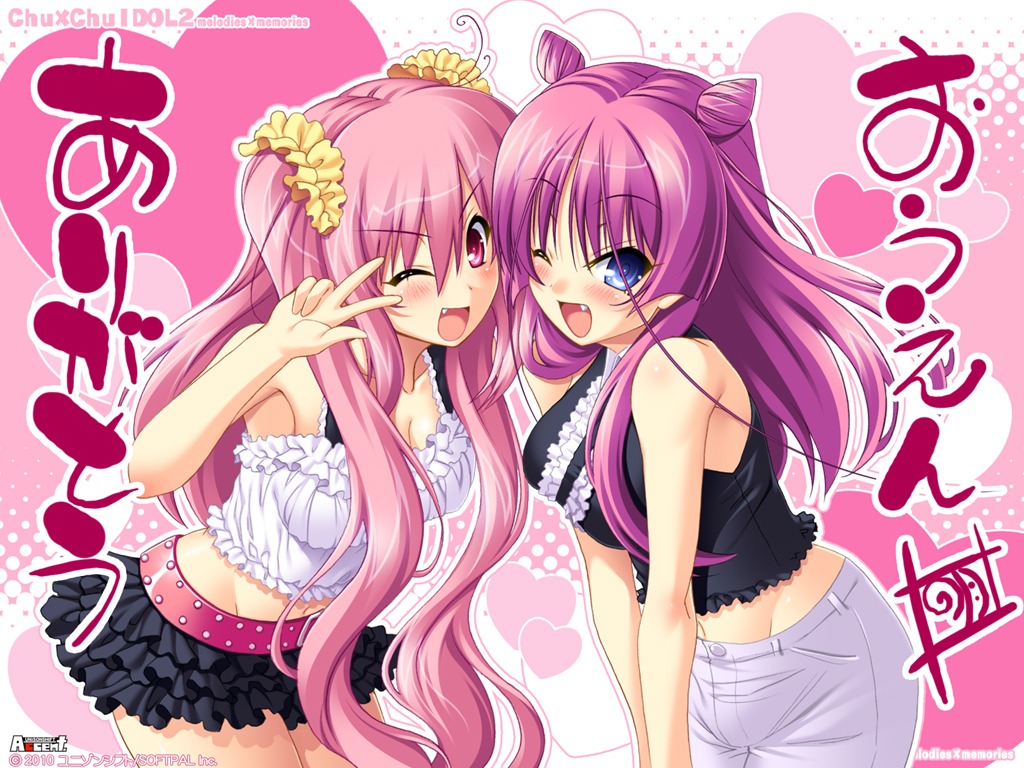 chu_chu_idol chu_chu_idol_2 chua_churam chuno_churam ozawa_akifumi unisonshift_accent wallpaper