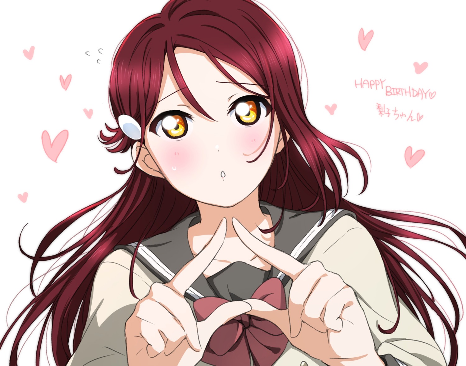 love_live!_sunshine!! sakurauchi_riko seifuku yuchi_(salmon-1000)