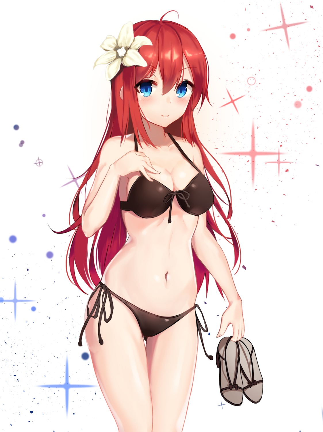 bikini breast_hold cleavage seero swimsuits